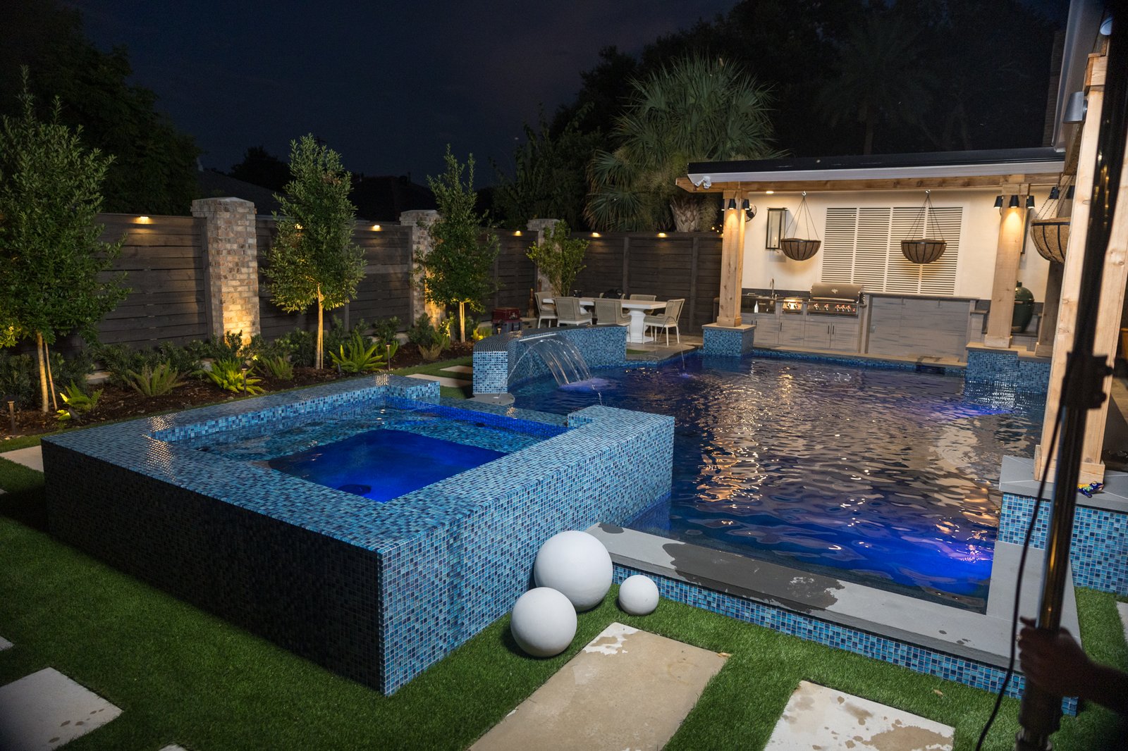 Backyard project completed by CMC's Services
